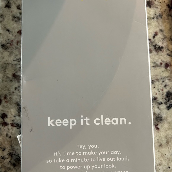 iPhone 14 Pro Max cases (2) one multicolored and one purple glitter - Picture 3 of 4